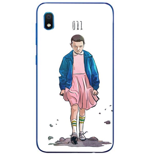 Husa din Silicon, Eleven pentru Samsung Galaxy A10, Multicolor