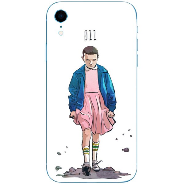 Husa din Silicon, Eleven pentru iPhone XR, Multicolor