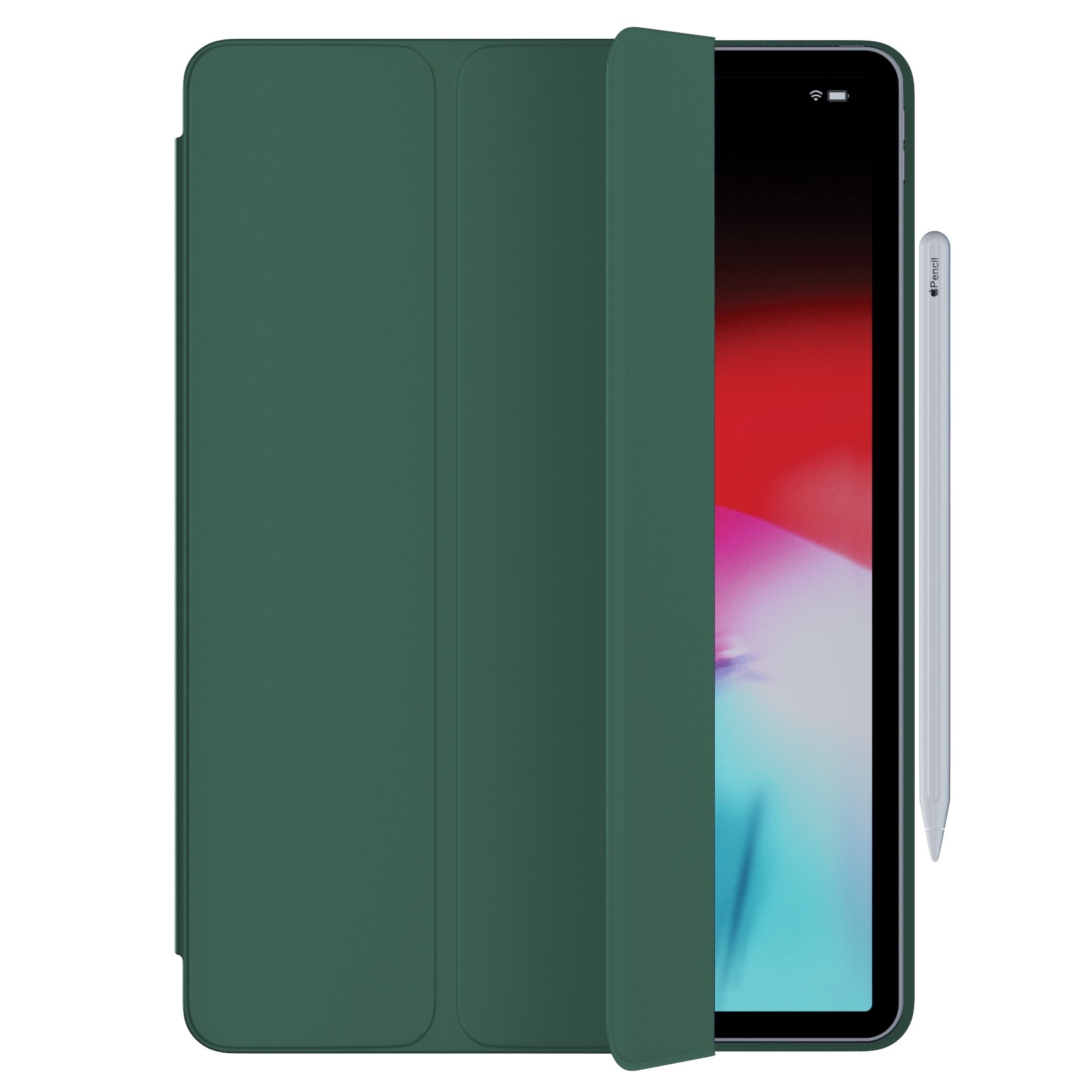 Husa de protectie NEXT ONE cu suport magnetic pentru iPad 11 inch Verde