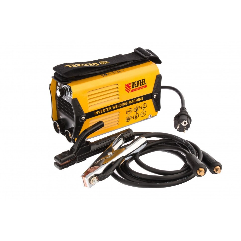 Aparat de sudura tip invertor DS-180 Compact, 180 A, diametru electrod 1,6-4 mm, Denzel