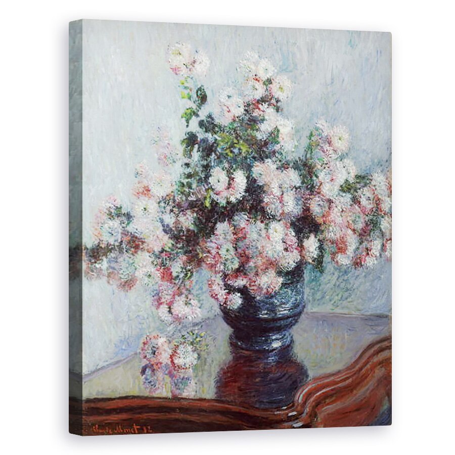 Tablou canvas - Claude Monet - Crizanteme II, 60 x 75 cm