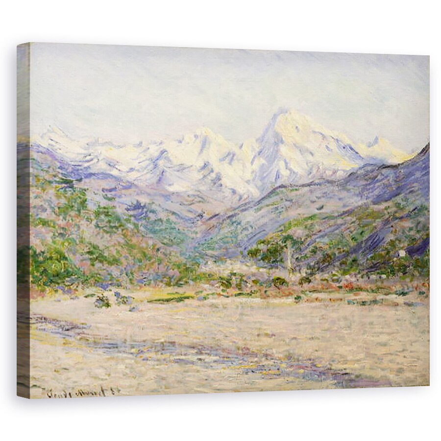 Tablou canvas - Claude Monet - Valea Nerviei, 60 x 75 cm