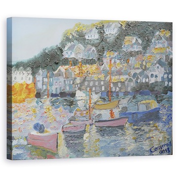 Tablou canvas - Cosima Duggal - Portul gaurii de soareci, 60 x 75 cm Tablou canvas - Cosima Duggal - Portul gaurii de soareci, 60 x 75 cm