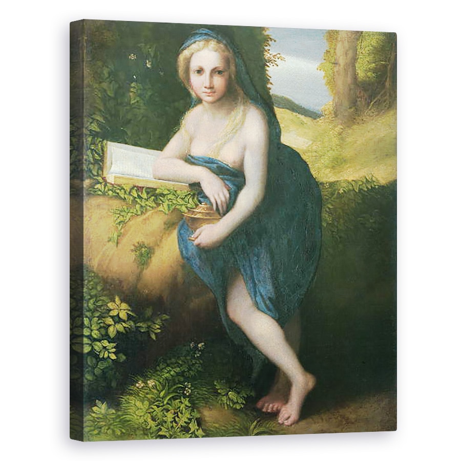 Tablou canvas - Correggio - Magdalena, 60 x 75 cm
