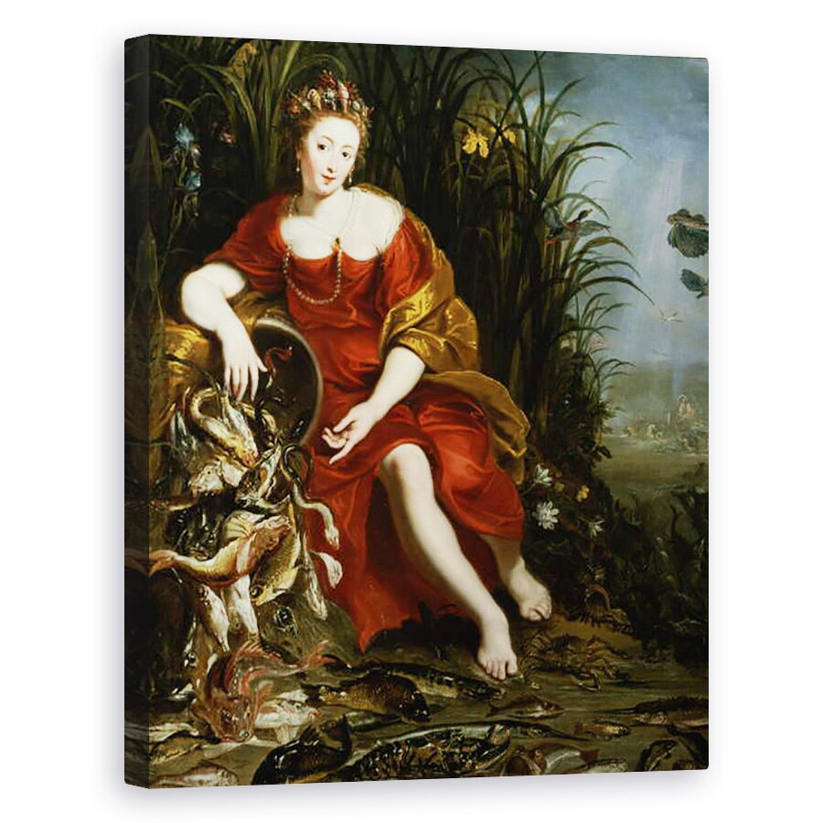 Tablou canvas - Cornelis de Vos - Alegorie de apa, 60 x 75 cm