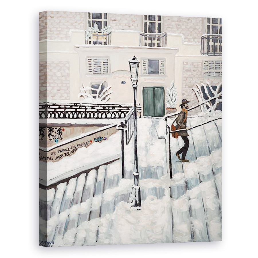 Tablou canvas - Deborah Eve Alastra - Montmartre Zapada, 2018, 60 x 75 cm