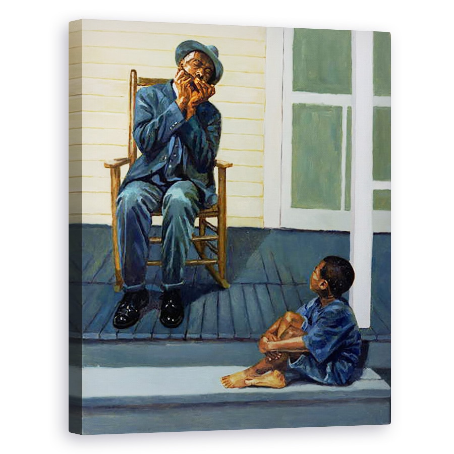 Tablou canvas - Colin Bootman - Lectie de muzica #1, 60 x 75 cm