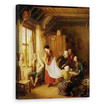 Tablou canvas - David Wilkie - Pedlar, 60 x 75 cm Tablou canvas - David Wilkie - Pedlar, 60 x 75 cm