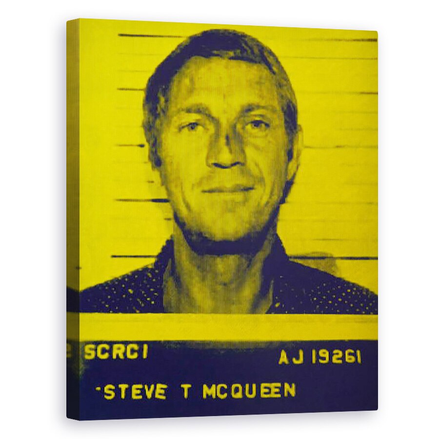 Tablou canvas - David Studwell - Steve McQueen II, 60 x 75 cm