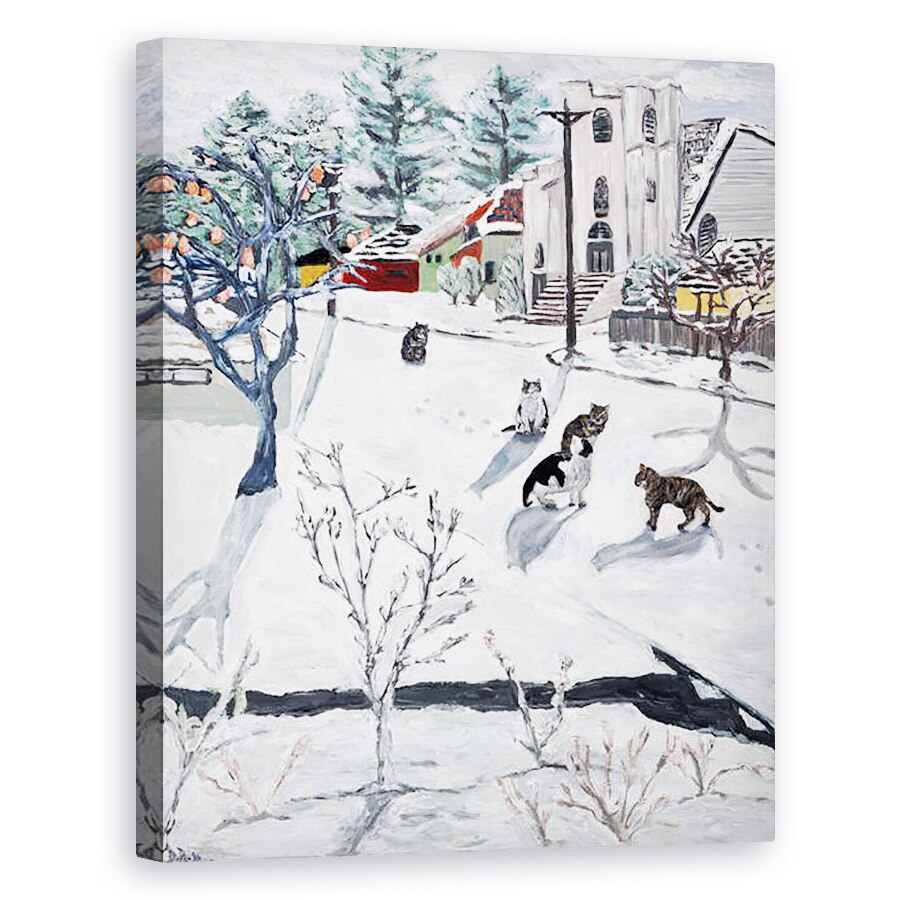 Tablou canvas - Deborah Eve Alastra - Iarna, 2018, 60 x 75 cm