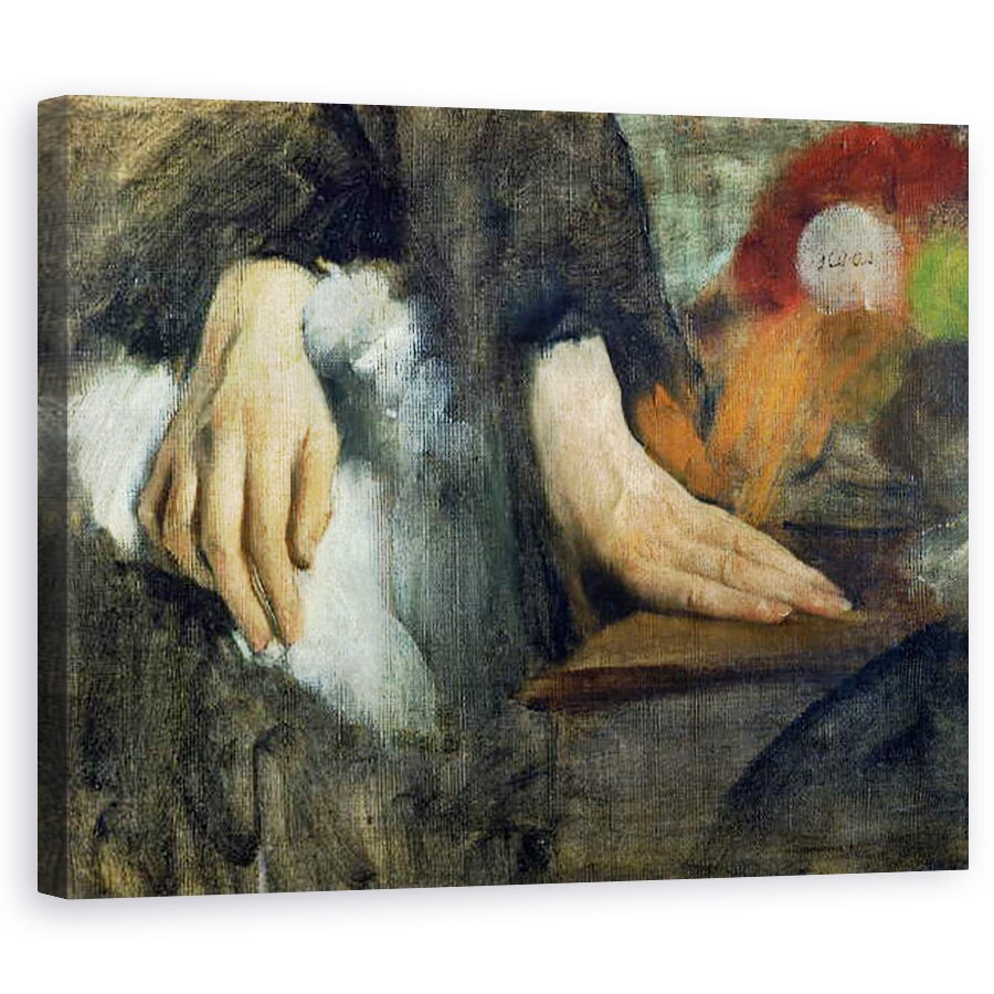 Tablou canvas - Edgar Degas - Studiul mainilor, 60 x 75 cm