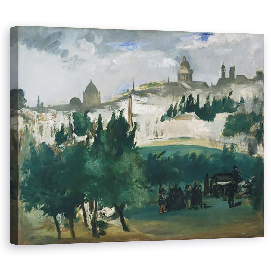 Tablou canvas - Edouard Manet - Funeraliile, 60 x 75 cm