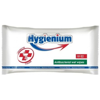 Servetele umede antibacteriene Hygienium, hypoalergenice, 15 bucati Servetele umede antibacteriene Hygienium, hypoalergenice, 15 bucati