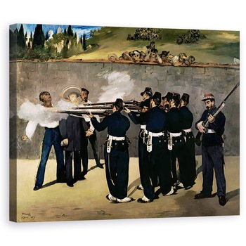 Tablou canvas - Edouard Manet - Executarea imparatului Maximilian, 60 x 75 cm Tablou canvas - Edouard Manet - Executarea imparatului Maximilian, 60 x 75 cm