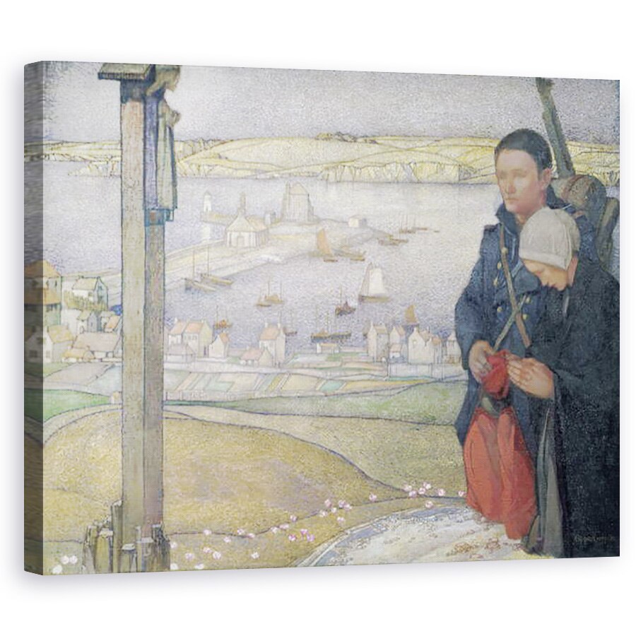 Tablou canvas - Edward Reginald Frampton - Bretania, 60 x 75 cm