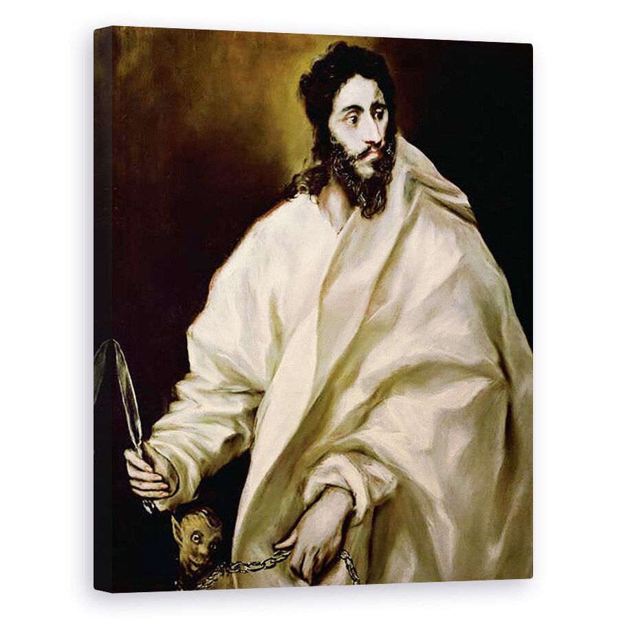 Tablou canvas - El Greco - Sfantul Bartolomeu, 60 x 75 cm