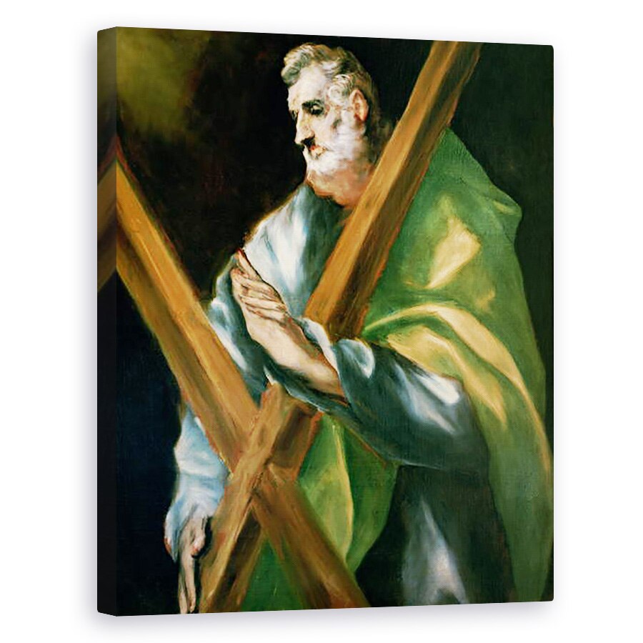 Tablou canvas - El Greco - St. Andrew, 60 x 75 cm