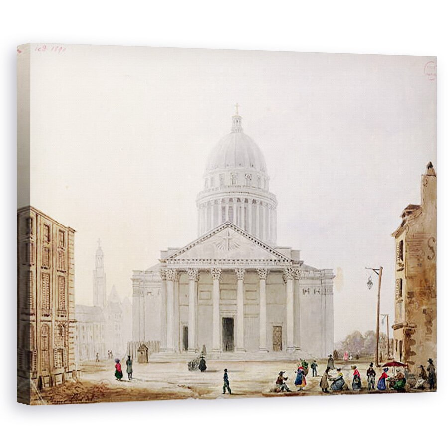 Tablou canvas - Eleonore Linet - Panteonul, 60 x 75 cm