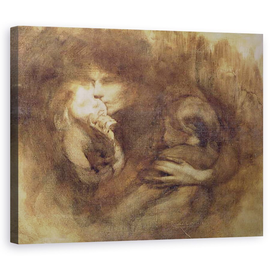 Tablou canvas - Eugene Carriere - Maternitate, 40 x 50 cm