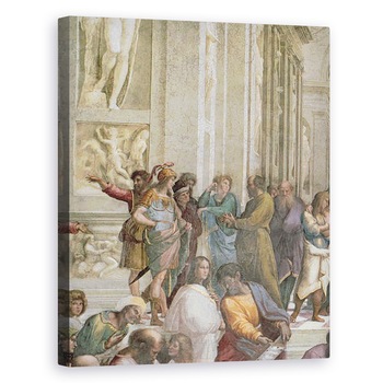 Tablou canvas - Raphael - scoala din Atena, de la Stanza della Segnatura, 60 x 75 cm Tablou canvas - Raphael - scoala din Atena, de la Stanza della Segnatura, 60 x 75 cm
