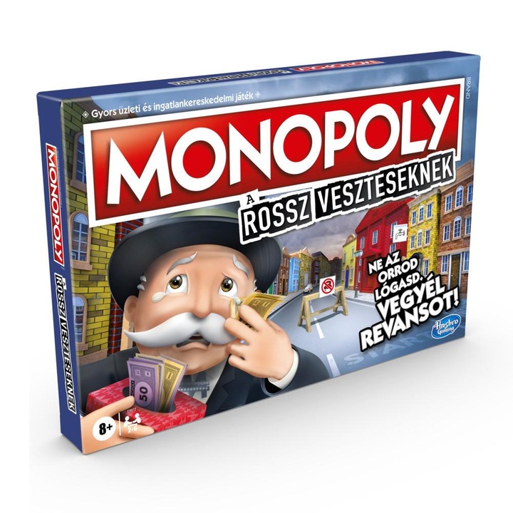Monopoly társasjáték - A rossz veszteseknek