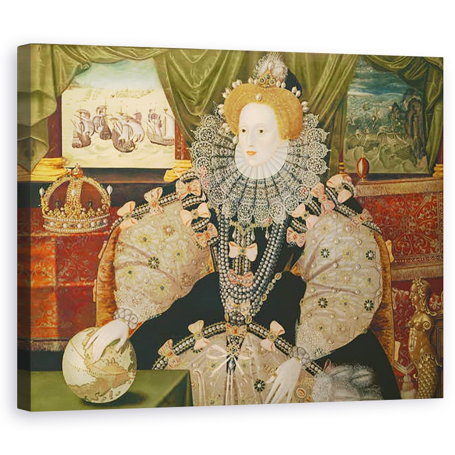 Tablou canvas - George Gower - Portretul Armada, 60 x 75 cm