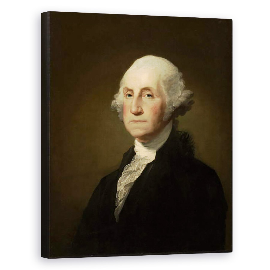 Tablou canvas - Gilbert Stuart - George Washington I, 80 x 100 cm
