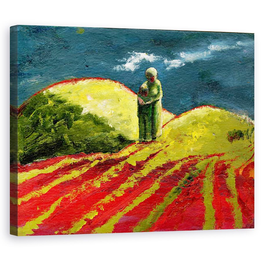 Tablou canvas - Gigi Sudbury - Pamant Rosu, 2015, 80 x 100 cm