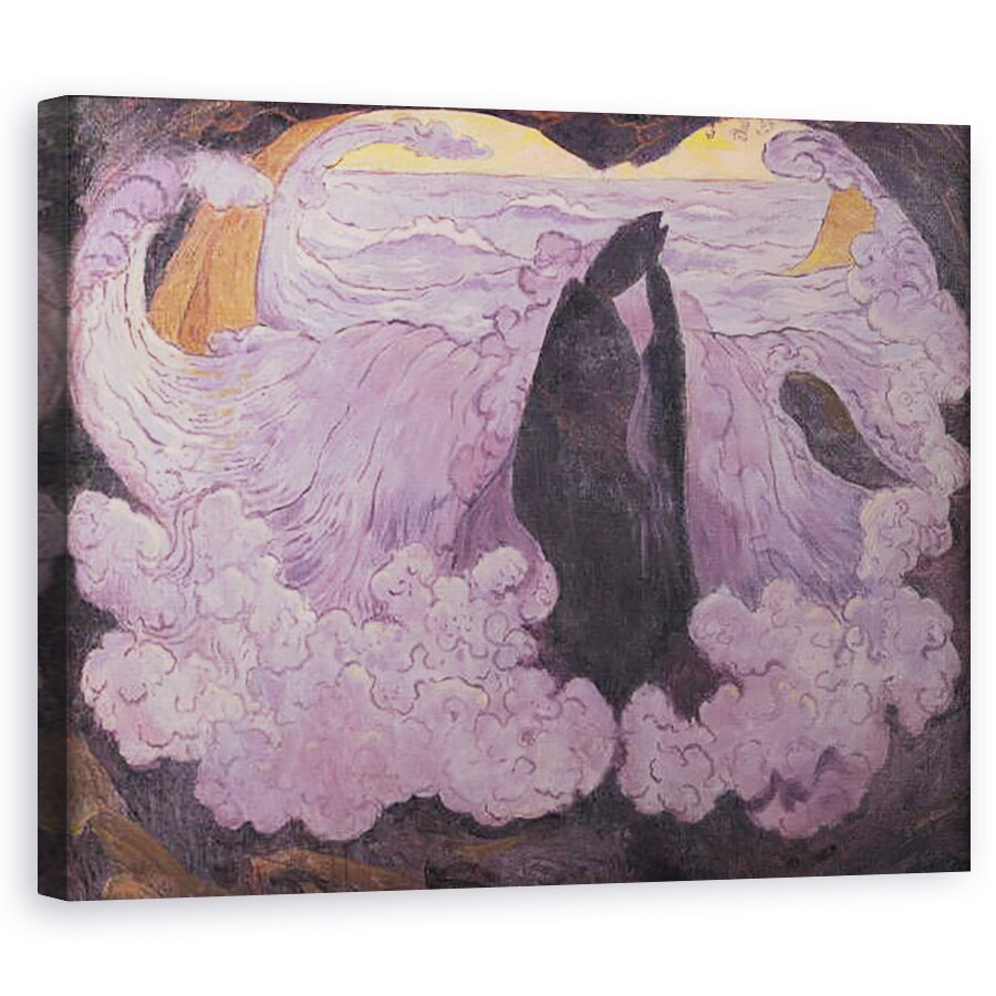Tablou canvas - Georges Lacombe - Valul Violet, 40 x 50 cm