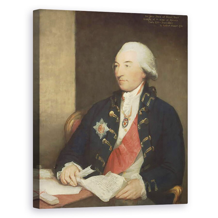 Tablou canvas - Gilbert Stuart - Sir John Dick, 40 x 50 cm