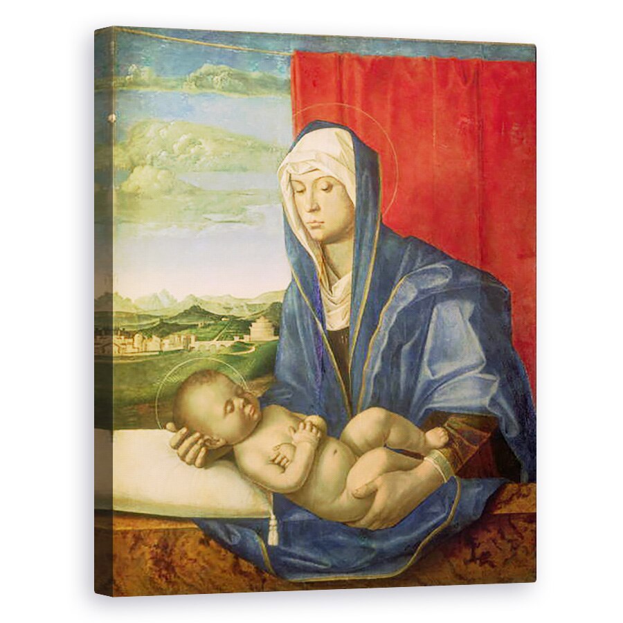Tablou canvas - Giovanni Bellini - Virgin si Copil, 80 x 100 cm