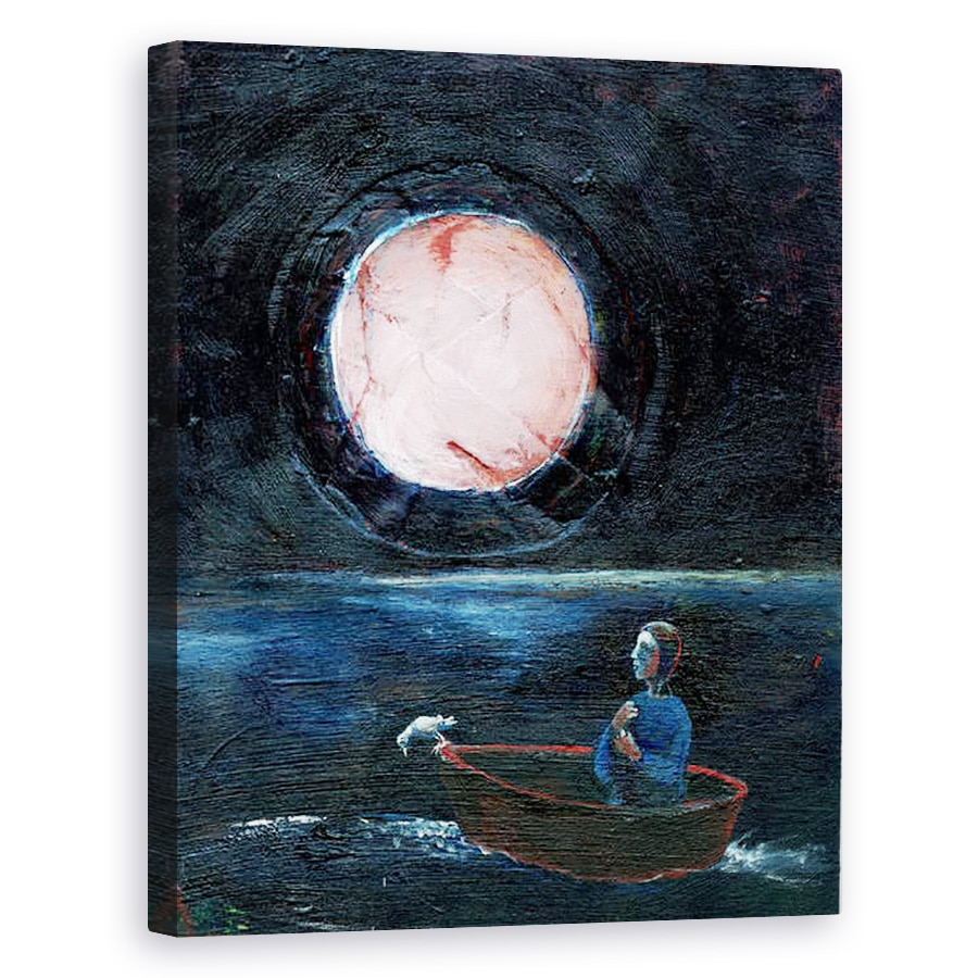 Tablou canvas - Gigi Sudbury - Pasare de noapte, 2004, 80 x 100 cm