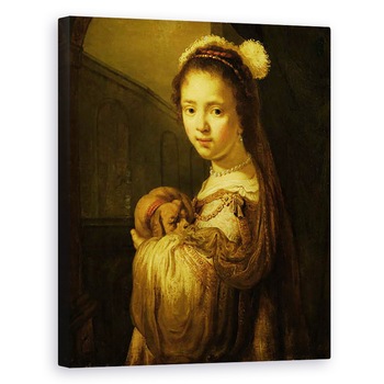 Tablou canvas - Govaert Flinck - Imagine a unei tinere fete, 80 x 100 cm Tablou canvas - Govaert Flinck - Imagine a unei tinere fete, 80 x 100 cm