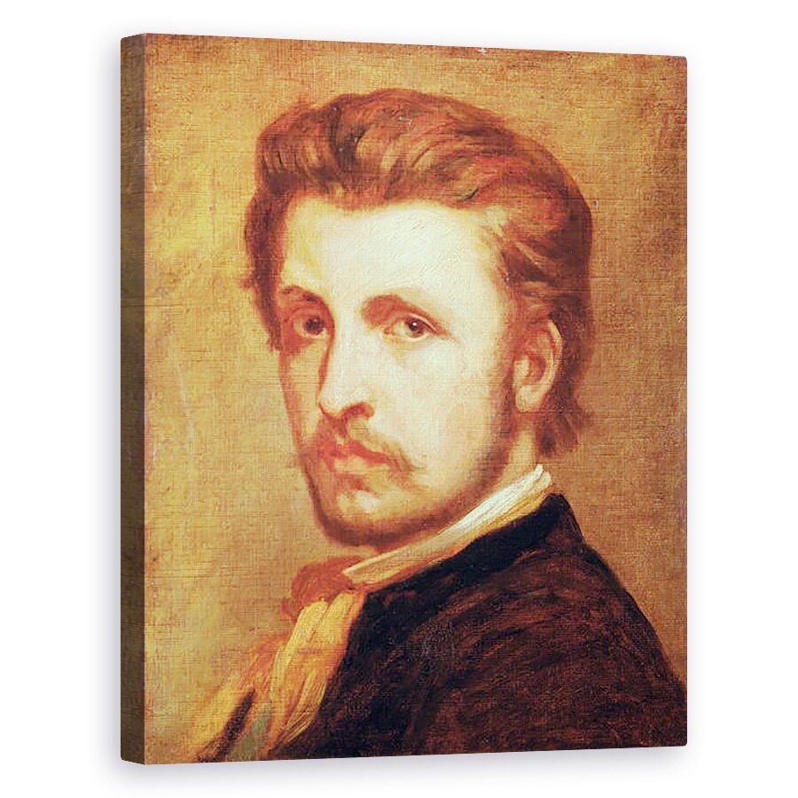 Tablou canvas - Thomas Couture - Autoportret, 80 x 100 cm