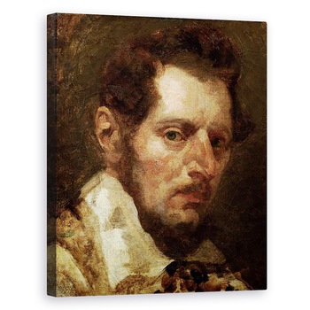 Tablou canvas - Theodore Gericault - Autoportret, 60 x 75 cm Tablou canvas - Theodore Gericault - Autoportret, 60 x 75 cm
