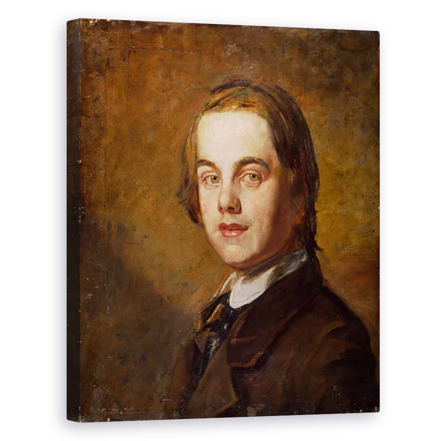 Tablou canvas - William Holman Hunt - Autoportret, 40 x 50 cm