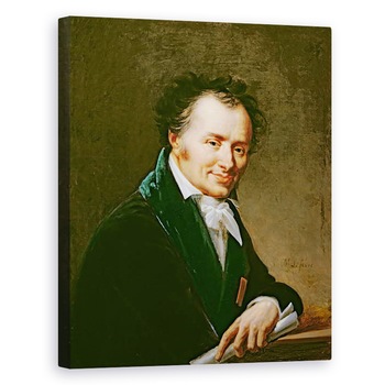 Tablou canvas - Robert Lefevre - Portretul lui Dominique Vivant 1747-1825 Baron Denon, 40 x 50 cm Tablou canvas - Robert Lefevre - Portretul lui Dominique Vivant 1747-1825 Baron Denon, 40 x 50 cm