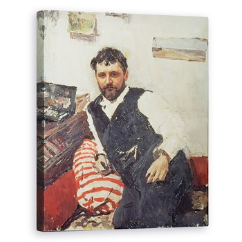Tablou canvas - Valentin Aleksandrovich Serov - Portretul Lui Konstantin Korovin 1861-1939, 40 x 50 cm Tablou canvas - Valentin Aleksandrovich Serov - Portretul Lui Konstantin Korovin 1861-1939, 40 x 50 cm