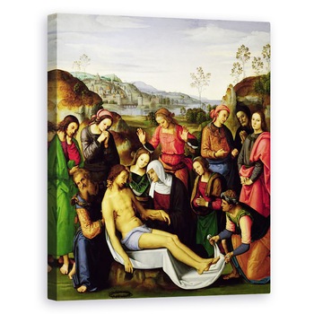 Tablou canvas - Pietro Perugino - Plangerile lui Hristos, 40 x 50 cm Tablou canvas - Pietro Perugino - Plangerile lui Hristos, 40 x 50 cm