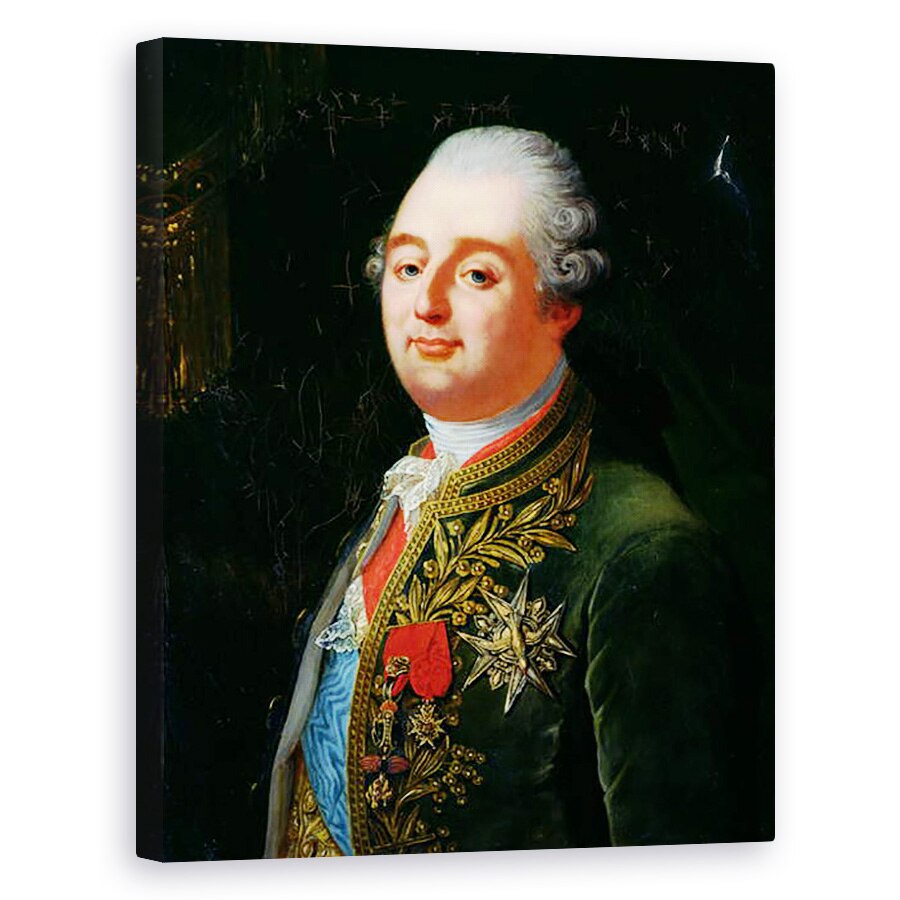 Tablou canvas - Robert Lefevre - Ludovic al XVI-lea 1754-93, 40 x 50 cm