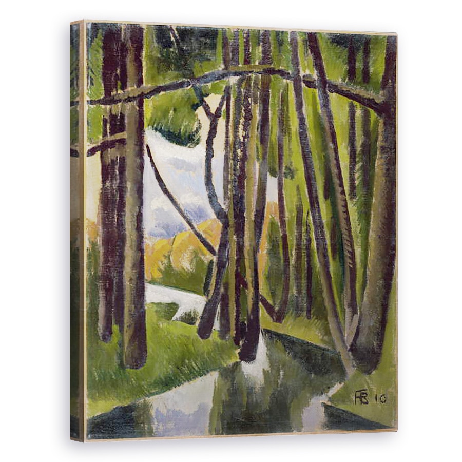 Tablou canvas - Roger de La Fresnaye - Undergrowth, 80 x 100 cm