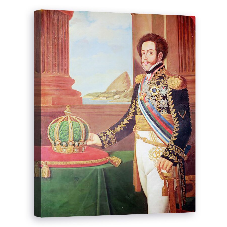Tablou canvas - Henrique Jose da Silva - Pedro I 1798-1834 imparat al Braziliei, 80 x 100 cm