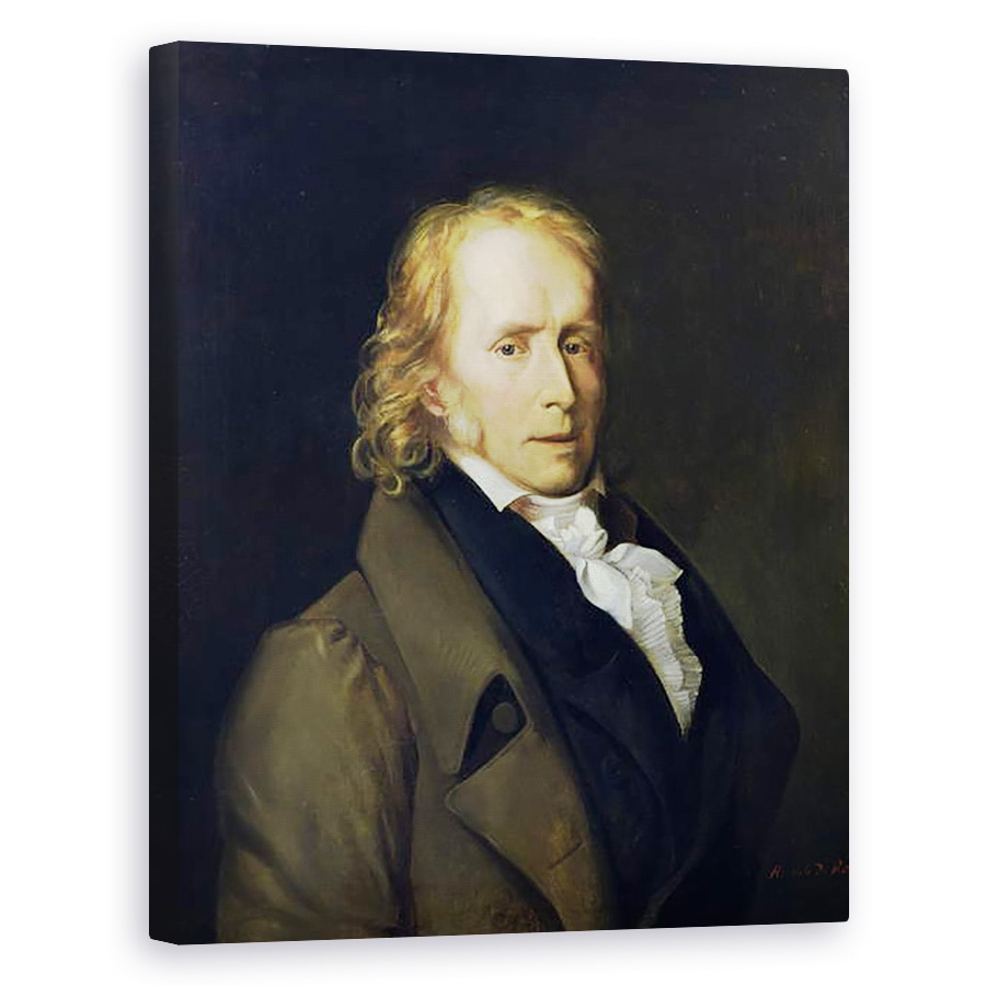 Tablou canvas - Hercule de Roches - Portretul lui Benjamin Constant de Rebecque 1767-1830, 80 x 100 cm