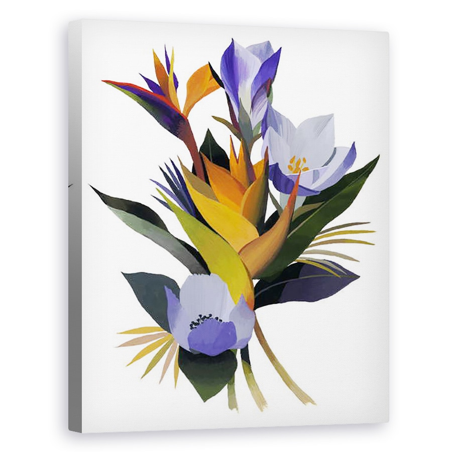 Tablou canvas - Hiroyuki Izutsu - Flori Ascutite., 80 x 100 cm