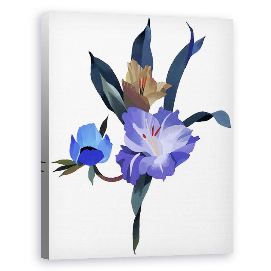 Tablou canvas - Hiroyuki Izutsu - Flori imaginare 2, 80 x 100 cm