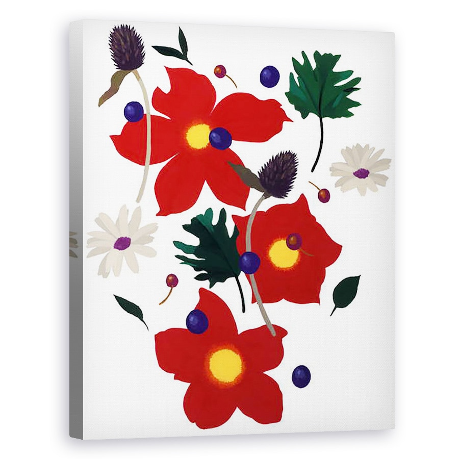 Tablou canvas - Hiroyuki Izutsu - O floare care te face sa-ti imaginezi Craciun2., 80 x 100 cm