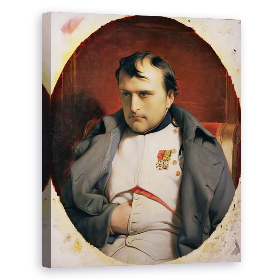 Tablou canvas - Hippolyte Delaroche - Napoleon 1769-1821 in Fontainebleau, 40 x 50 cm