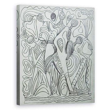 Tablou canvas - Ikahl Beckford - Toate conectate, 80 x 100 cm Tablou canvas - Ikahl Beckford - Toate conectate, 80 x 100 cm