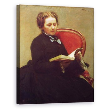 Tablou canvas - Ignace Henri Jean Fantin-Latour - Victoria Dubourg 1840-1926 1873, 80 x 100 cm Tablou canvas - Ignace Henri Jean Fantin-Latour - Victoria Dubourg 1840-1926 1873, 80 x 100 cm
