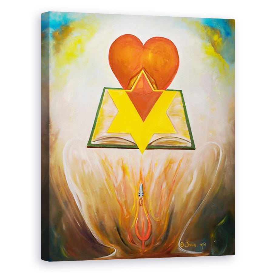Tablou canvas - Ikahl Beckford - Bine peste rau, 40 x 50 cm
